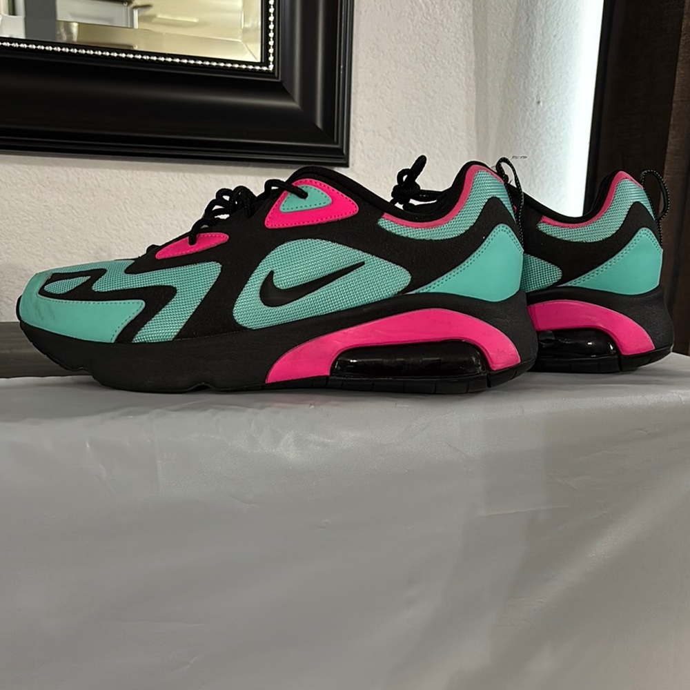Nike Air Max Sneakers in Aqua and Fuchsia